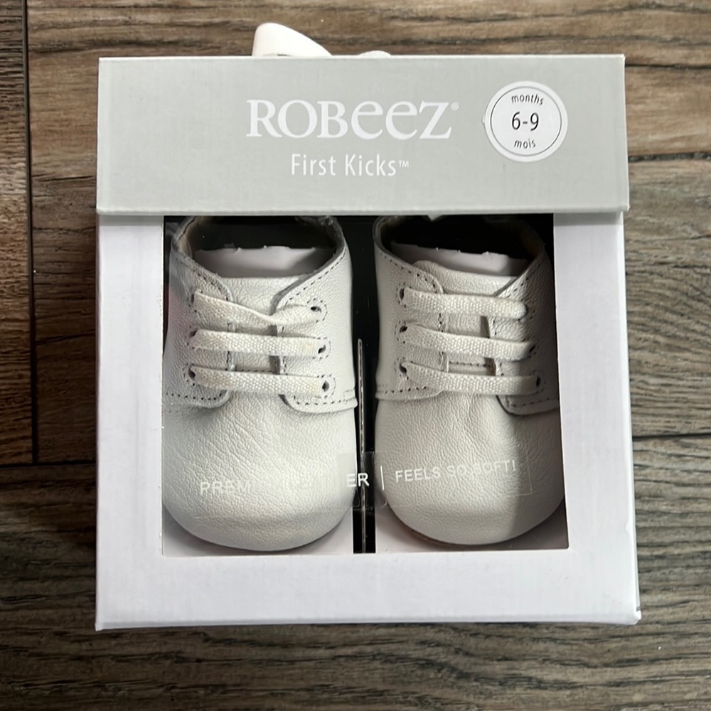 Robeez Owen Oxford Soft Sole Shoe